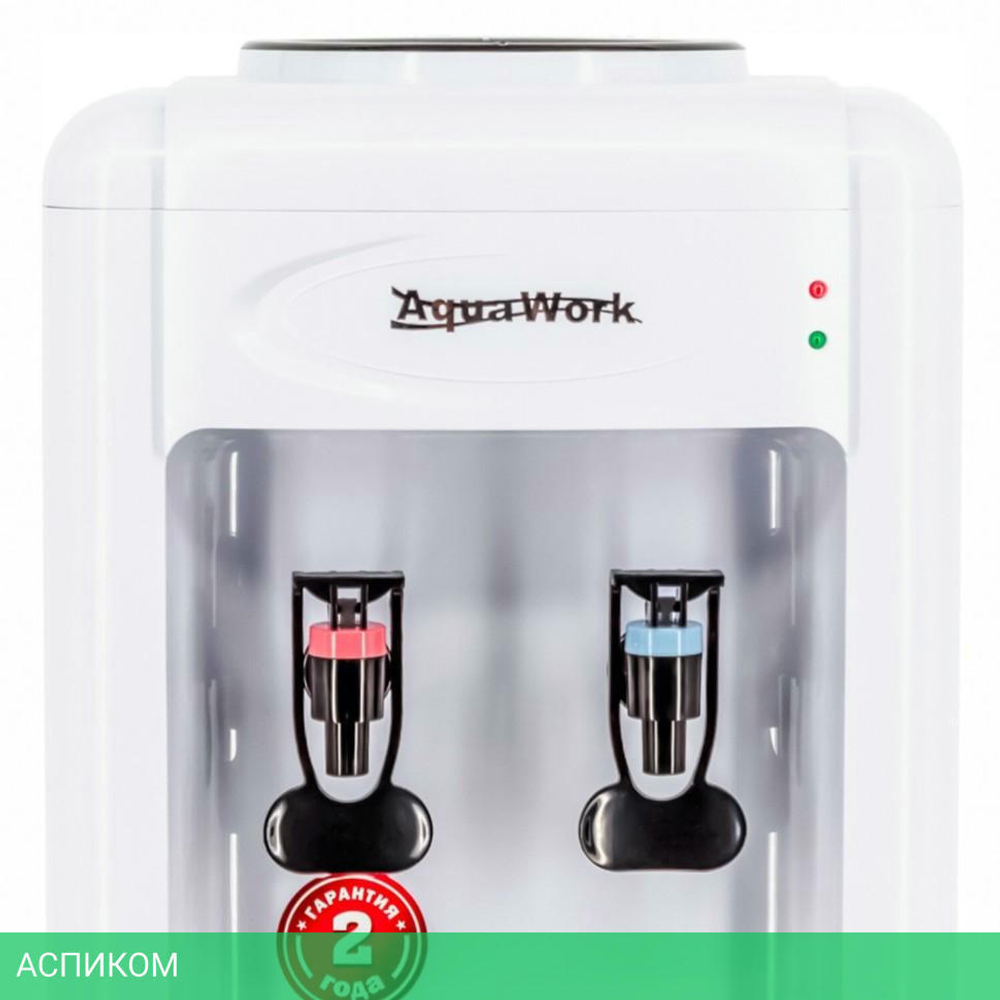 Кулер для воды AquaWork 0.7-TKR белый/черный (24608)