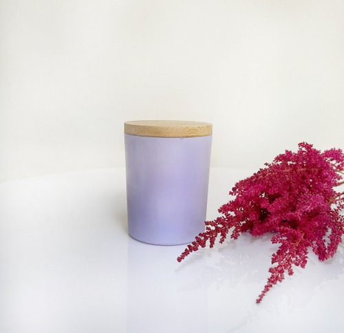 Стакан фиолетовый для свечей