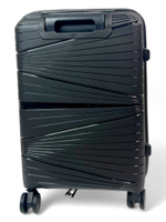 Маленький чемодан Mironpan 23103, Черный, S+