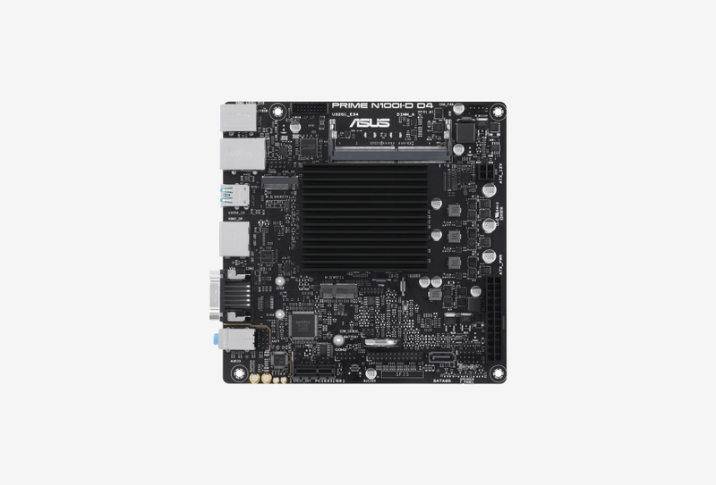 Материнская плата ASUS PRIME N100I-D D4-CSM + Intel N100 onboard