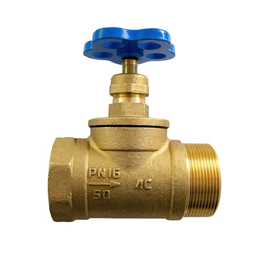 Вентиль 2"ВН латунь Бологое