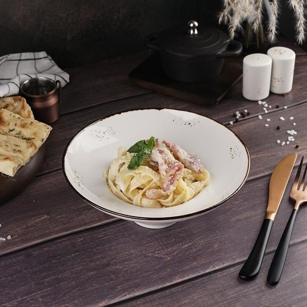 Тарелка глубокая 250 мл d 20,5 см h8 см для пасты Grace Noble [1]