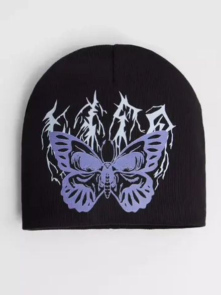 Шапка для девочки трикотажная осенняя y2k