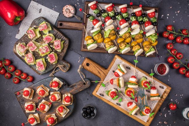 Фуршетный набор «Угощение», 50 шт.