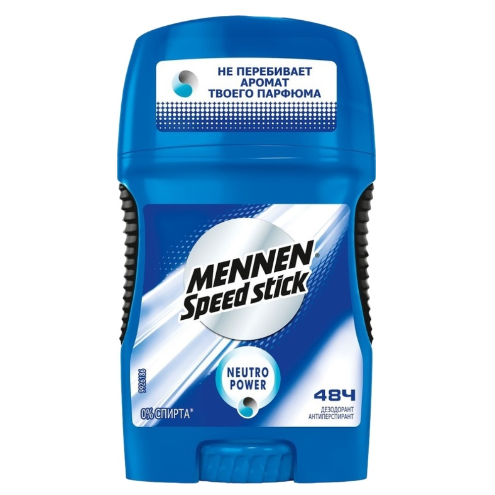 БОНУС Дезодорант Mennen Speed Stick Neutro Power 60 гр