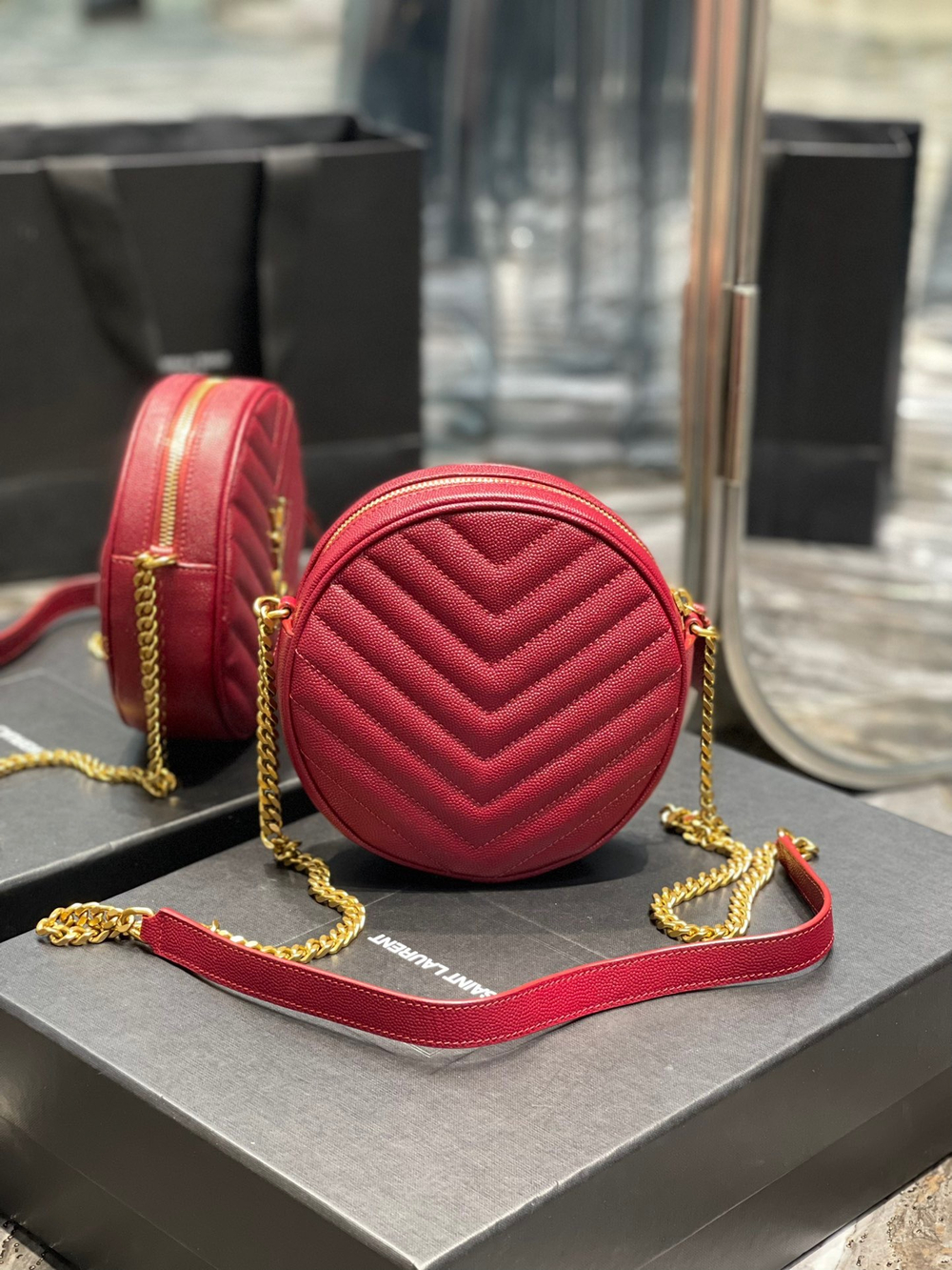 Saint Laurent Vinyle Bag