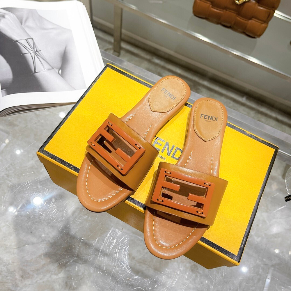 Fendi Baguette Slides
