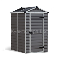 Сарай из поликарбоната Palram SkyLight 4x6 grey