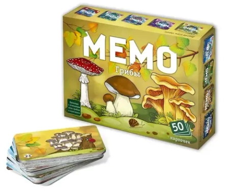 Настольная игра Мемо «Грибы»
