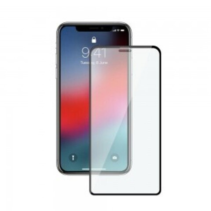 Защитное стекло iPhone XR/11 DF black