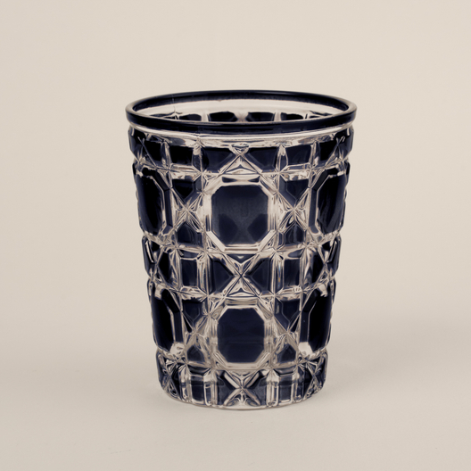 Стакан глазурный Cannage темно-синий