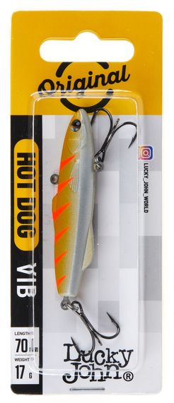 Воблер тонущий вертикальный HOTDOG VIB 70/024