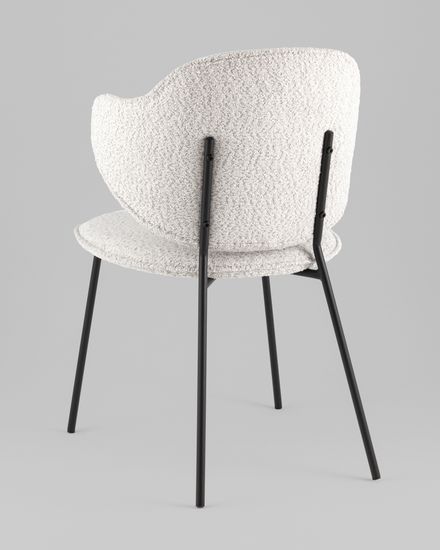 Стул Bellamy букле светло-серый