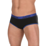 Черные хлопковые трусы-брифы (Размер: S) (Цвет: черный)