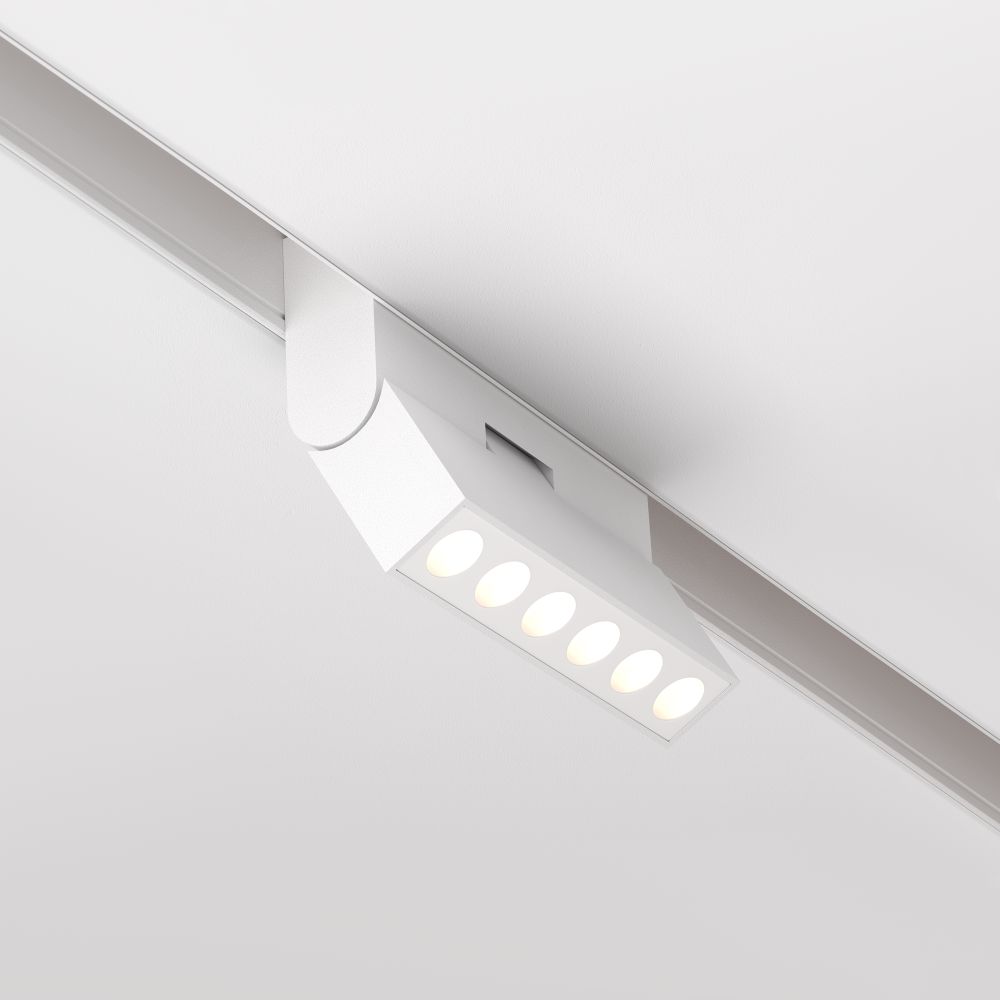Трековый магнитный светодиодный светильник Maytoni Exility Points TR033-2-6W4K-W