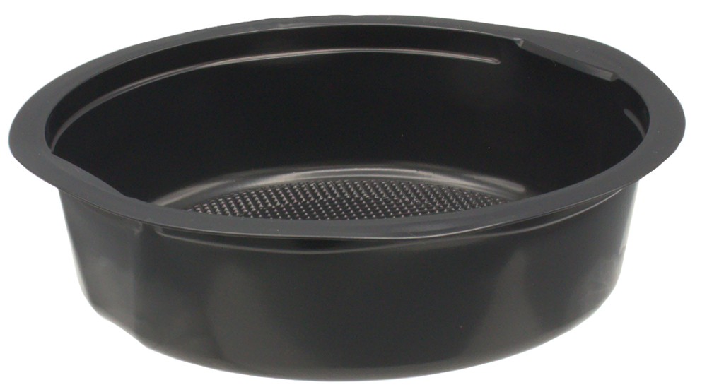 Контейнер круглый М-132 350мл ЧЕРНЫЙ (50/600) Упакс-Юнити (Upax-Unity)