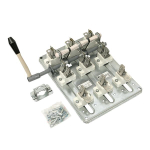 Разъединитель-предохранитель РПБ-1 100А левый привод, без ППН EKF Basic