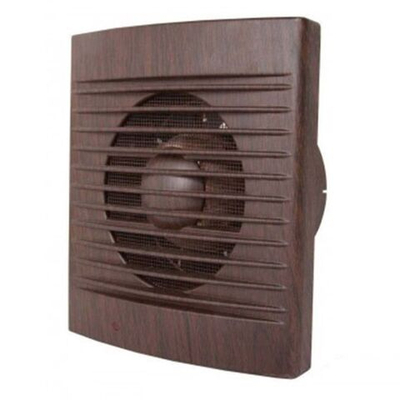 Вентилятор вытяжной настен, TDM, d150 мм, 25 Вт, 280 м3/ч, бук, SQ1807-0106