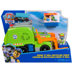 Psi Patrol - Автомобиль Rocky мусоровоз Deluxe + фигурка щенка 20149094