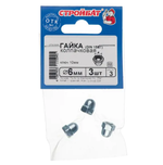 ГАЙКА КОЛПАЧКОВАЯ СТРОЙБАТ DIN1587 М6 3ШТ 069581
