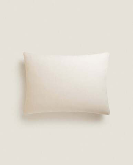 ZARA HOME ОДНОТОННЫЙ ЧЕХОЛ ДЛЯ ДЕКОРАТИВНОЙ ПОДУШКИ, РОЗОВЫЙ