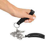 Зажим для половых губ с поводком Pussy Clamp With A Leash (Цвет: черный)