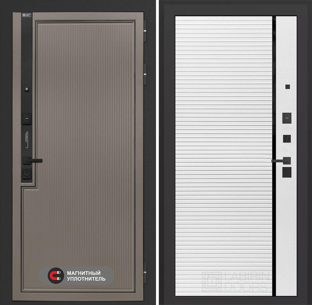 Лаб 1 Про 22 белый рельеф софт с молдингом