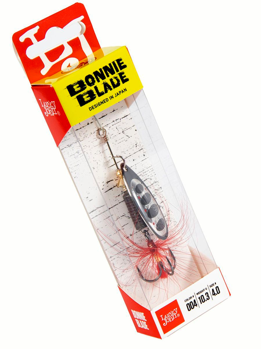 Блесна вращающаяся Lucky John BONNIE BLADE 4 10.3г 011 в блистере