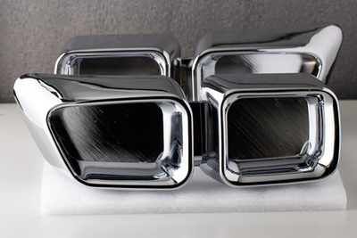 Катафот бампера Lada Priora 2 Sal-man "Фальшь выхлоп" AMG