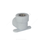 Угольник PP-R комбинированный белый Дн 25х1/2" ВР с креплением PRO VALFEX 10120025-PRO