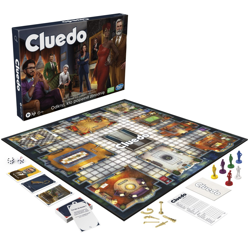 Настольная игра Hasbro F6420 Клуэдо новая версия F6420 — фото 1