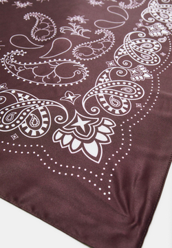 STRADIVARIUS Платок с принтом, бургунди