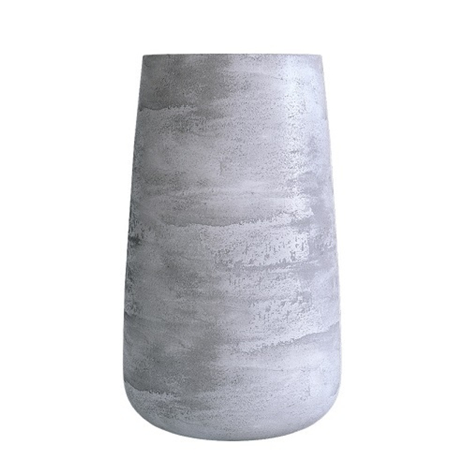 Кашпо Concretika Cone D36 H75 Concrete Grey Light