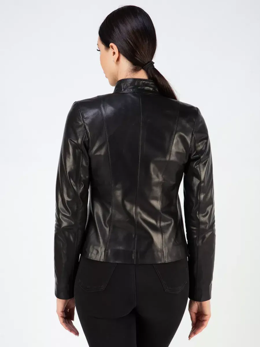 Кожаная куртка демисезонная