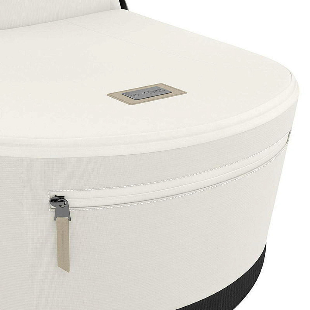 Коляска Cybex Priam IV Rosegold complete и автокресло Cloud G i-Size Lava Grey 3 в 1 Off White