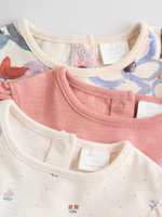 Песочник для малышей Next W60-651, 3 шт., Молочный, Розовый, Сиреневый