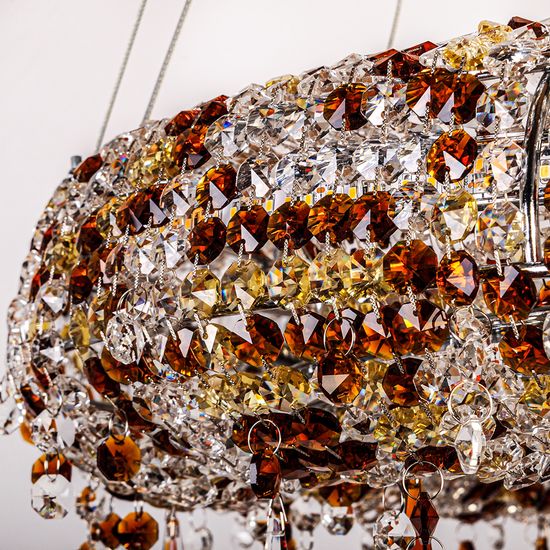 Подвесная люстра Abrasax L.8301-8 BROWN