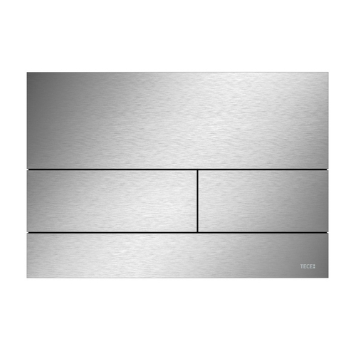 Панель смыва с 2 клавишами TECEsquare II, нержавеющая сталь, сатин (против отпечатков пальцев)