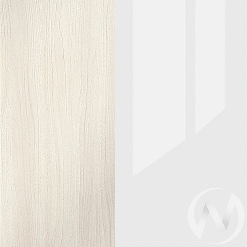 Надстройка для кровати Симба (дуб белфорт/белый глянец)