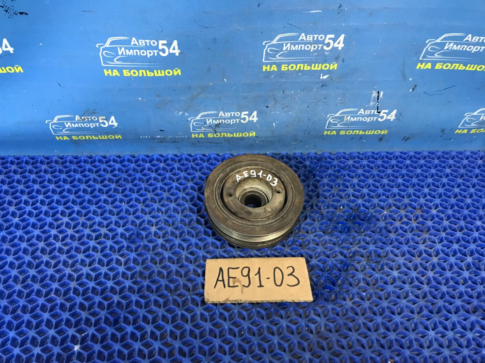Шкив коленвала TOYOTA SPRINTER 1990