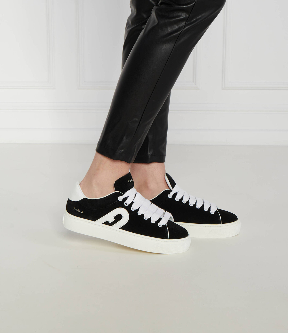 Кожаные кроссовки Furla - черный(YE71FJO BX0580)