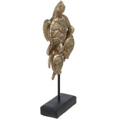 GAEM Фигурка декоративная "Черепахи", L13 W5,5 H29,5 см