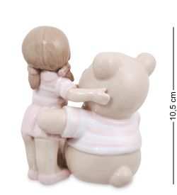 VS-472/1 Фигурка «Девочка с медвежонком»