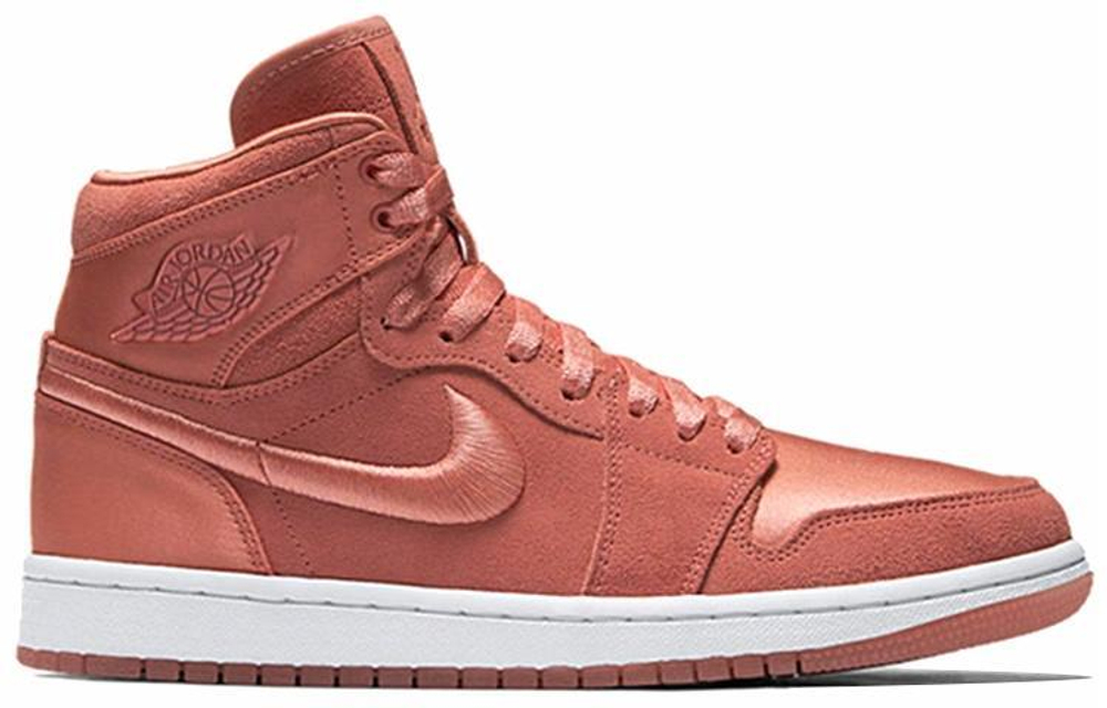 Кроссовки Jordan Air Jordan 1 Retro High Season Of Her Sun Blush (Женская размерная сетка)