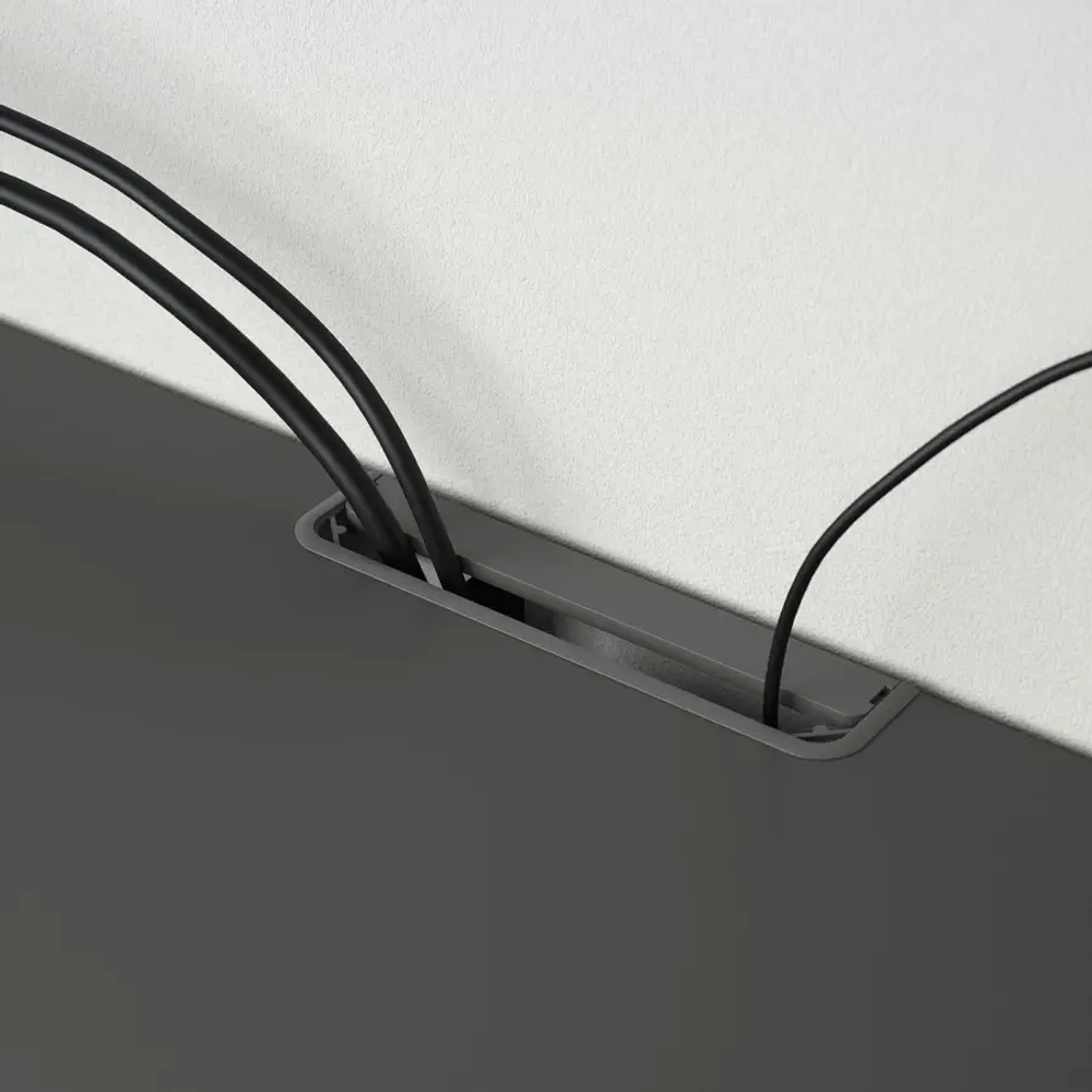 Комбинация для хранения ТВ - IKEA BESTÅ/BESTA, 190x42x240см, серый, БЕСТО ИКЕА