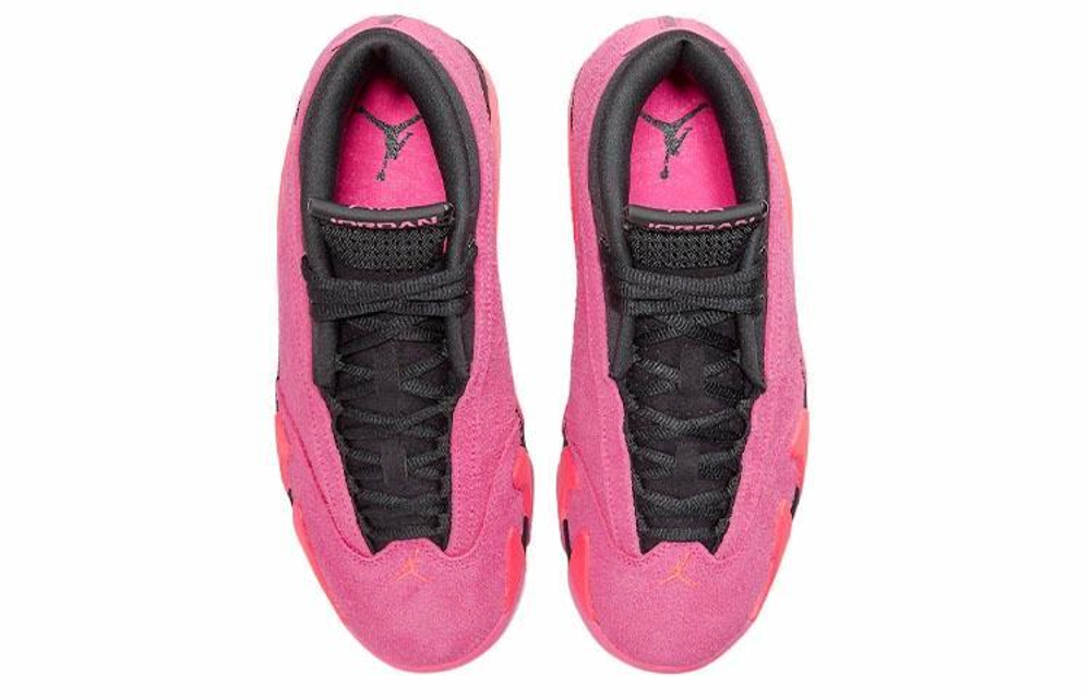 Кроссовки Jordan Air Jordan 14 Retro Low "Shocking Pink" (Женская размерная сетка)