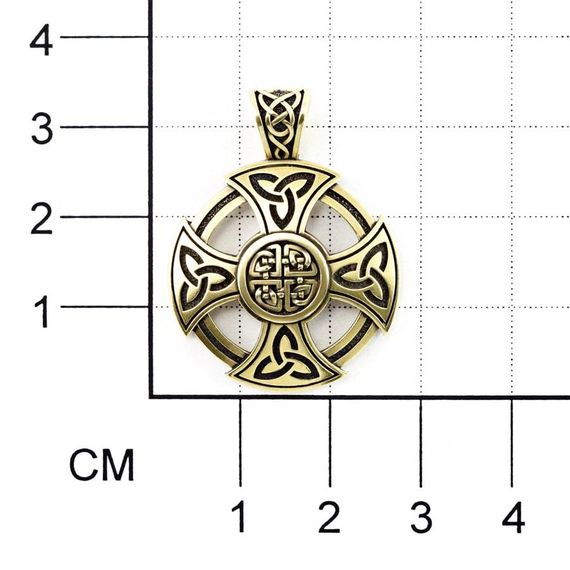 Фотография креста кельтов на сетке.