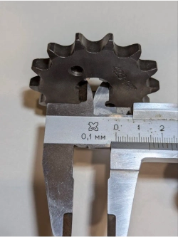 - Звезда ведущая для питбайка, мопеда (428-14Т) 17мм сталь