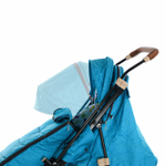 Санки - коляска Galaxy Glory (Бирюзовый) арт. GGСД