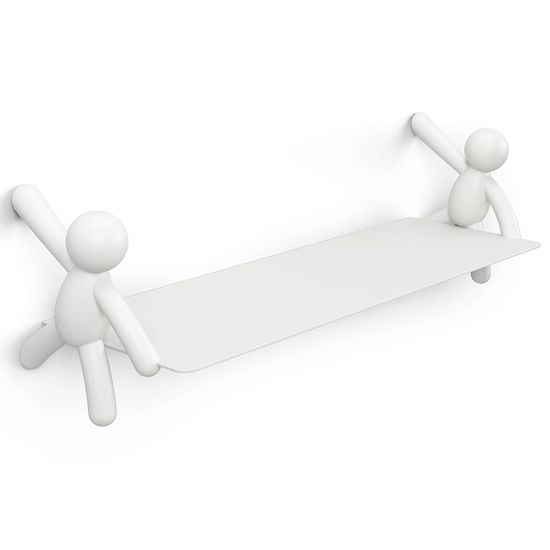 Полка buddy, 46х15 см, белая